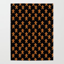 gingerman pattern Poster