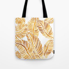 gold leaves Tote Bag