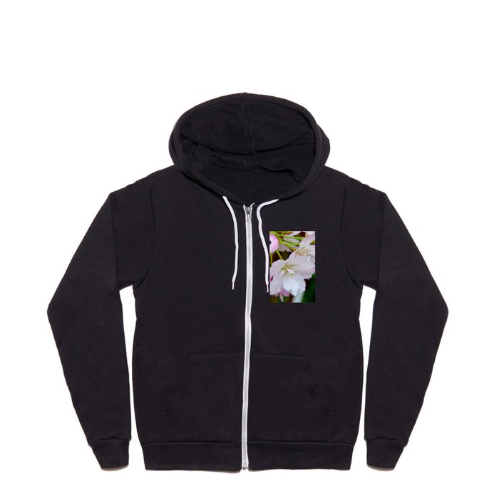 Cherry Blossom in the Spring Time  Full Zip Hoodie