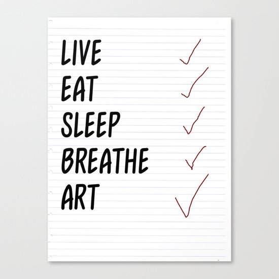 Raison d'etre Canvas Print