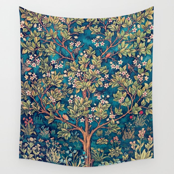 William morris tree store of life tapestry