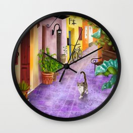 Crete Wall Clock