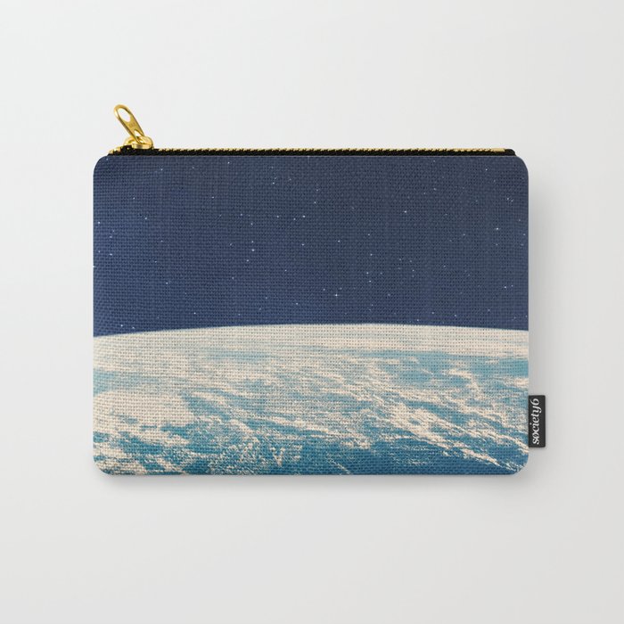 Planet earth from the space at night Carry-All Pouch