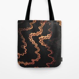 Dark Waves Tote Bag