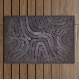 'Careful Where You Stand, It Is Getting Dark 2' Outdoor Rug