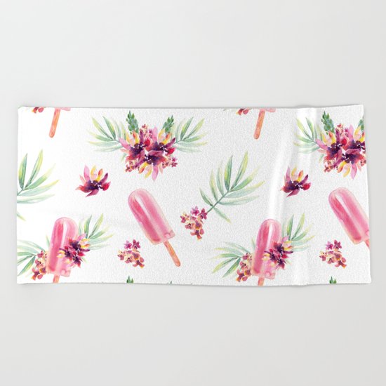 Tropical Chill Beach Towel