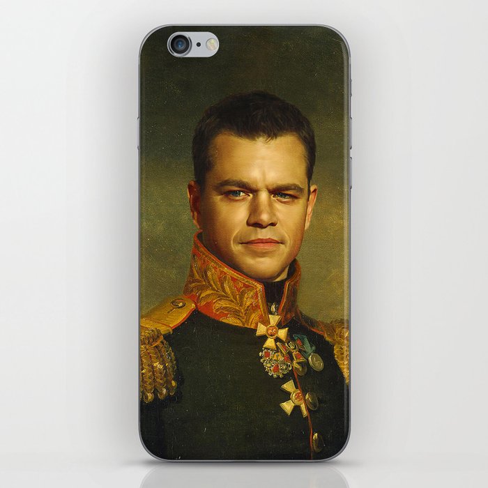 Matt Damon - replaceface iPhone Skin