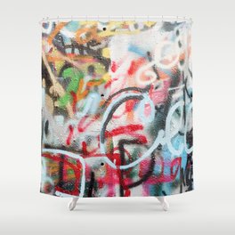 Graffiti Shower Curtain