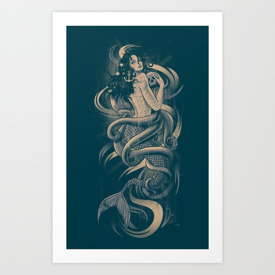 Sirena Art Print