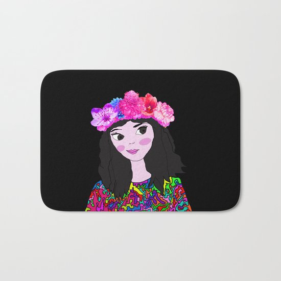 Spring in the Heart of Winter | Kids Painting Bath Mat
