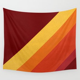 Retro 70s Color Palette II Wall Tapestry