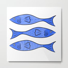 Minoan style fish ancient Greek design Metal Print | Greekisland, Drawing, Blue, Ancientgreek, Ancientgreekdesign, Minoan, Island, Caribbeansea, Greece, Caribbeanisland 