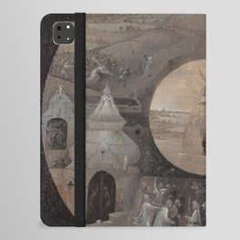 Hieronymus Bosch - Scenes from the Passion of Christ St John the Evangelist on Patmos iPad Folio Case