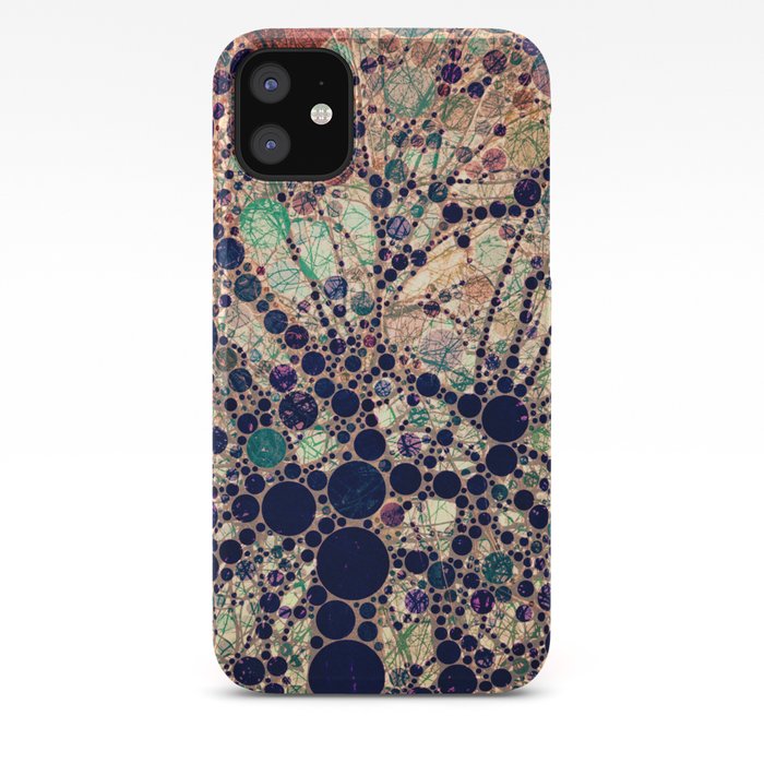 Colorful tree loves you and me. iPhone Case