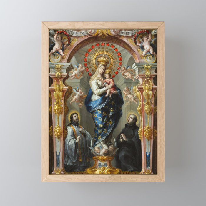 Our Lady of Good Counsel Framed Mini Art Print