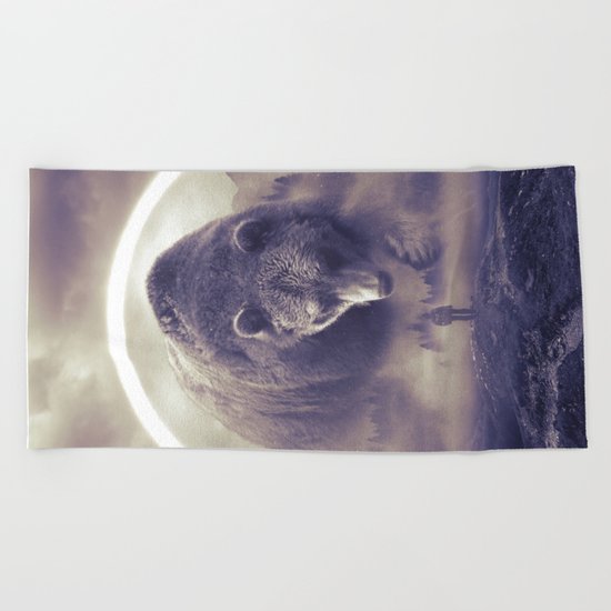 aegis II | bear Beach Towel