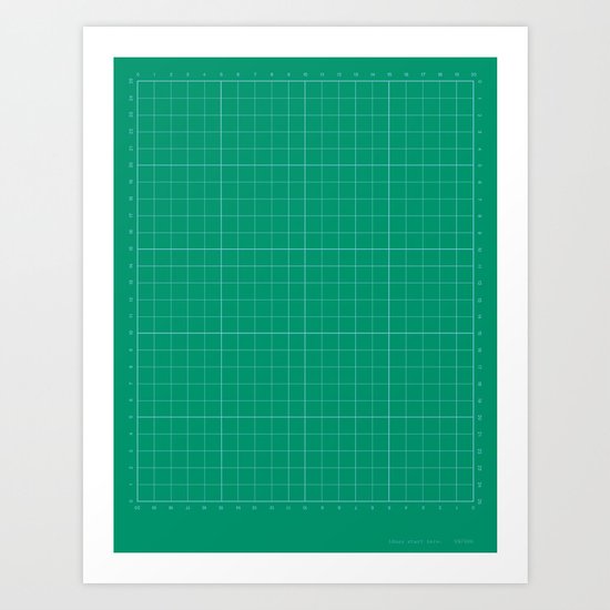 ideas start here 006 Art Print