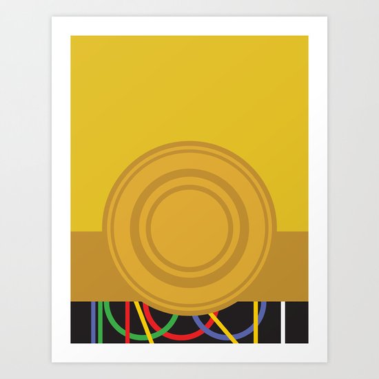 Star Wars - C3PO Art Print