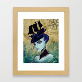 Lady of the Sea Framed Art Print