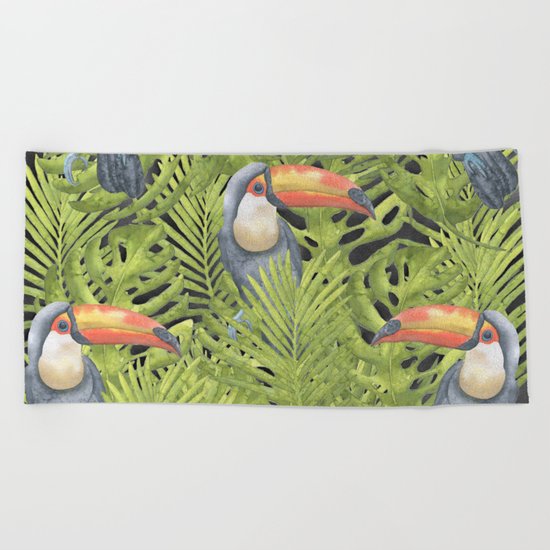 Toucan II Beach Towel