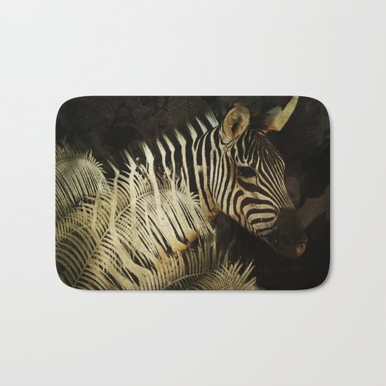 The Zebra Bath Mat