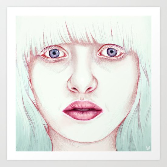 GIRL Art Print