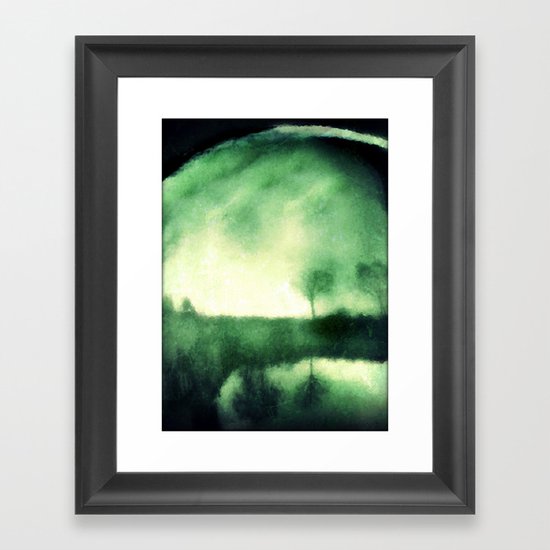 My world Framed Art Print