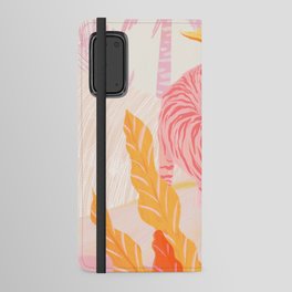 Pink Jungle Android Wallet Case