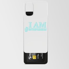 "#ENTREPRENEUR" Cute Expression Design. Buy Now Android Card Case
