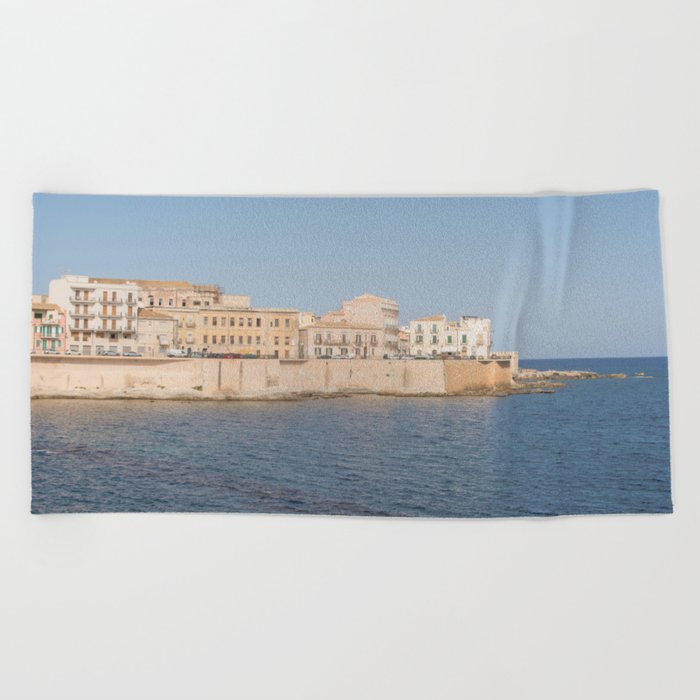 Syracuse Old Town Beach Towel By Jsebouvi Society6 Syracuse Old Town Beach Towel By