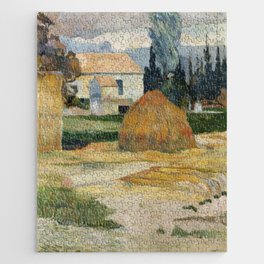 Landscape near Arles, Paul Gauguin (1888) Jigsaw Puzzle