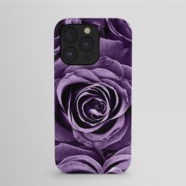 Rose Bouquet in Purple iPhone Case