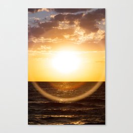 Enter the Sunset Dimension Canvas Print
