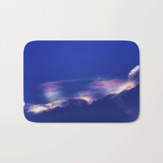 Fire Rainbow Bath Mat