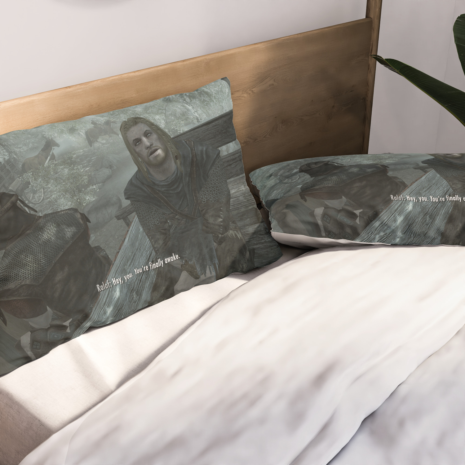 Skyrim Pillow Pillow Sham By Huhwhatheywhodat Society6