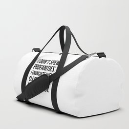 Look to your Left Quote Sports Bag 