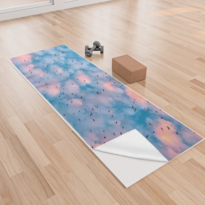 freedom sky Yoga Towel