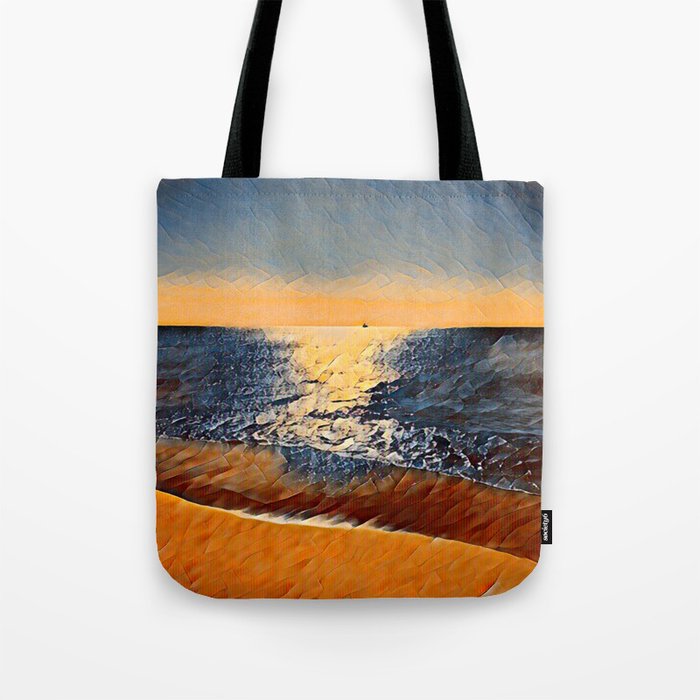 By the sea Tote Bag