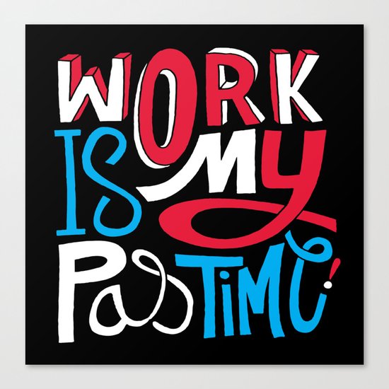 Pastime Canvas Print
