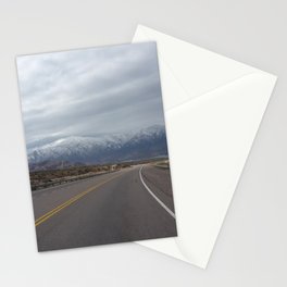 Argentina Photography - Road Going Beside Big Mountains Stationery Card