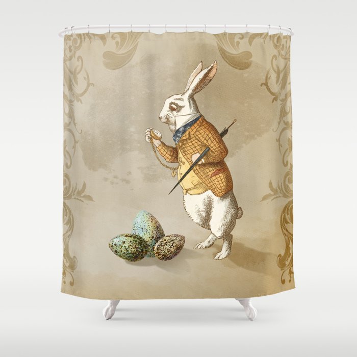 Time For Easter Shower Curtain By Diogoverissimo Society6