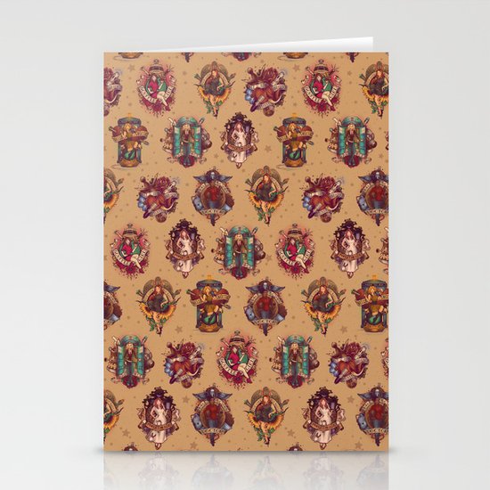 All Those Bright and Shining Companions Stationery Cards
