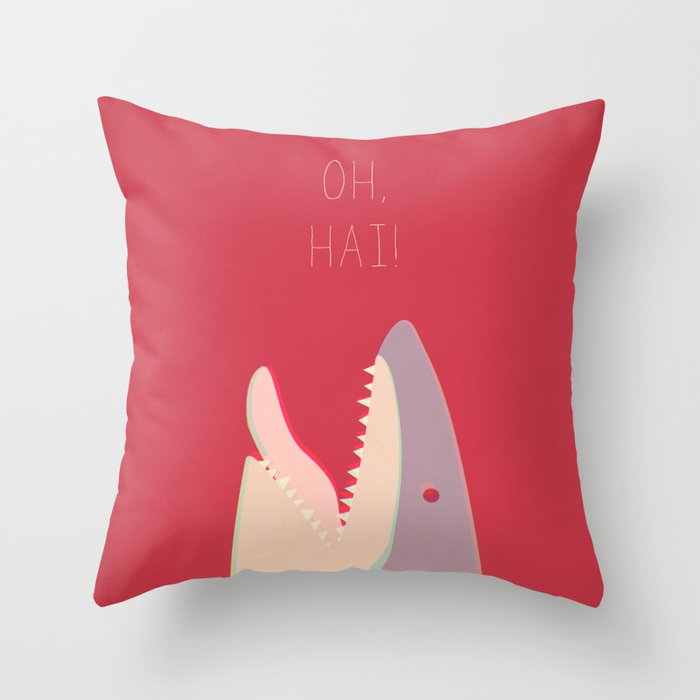 sharky shark pillow pet