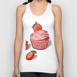 Strawberry Cupcakes  Unisex Tank Top