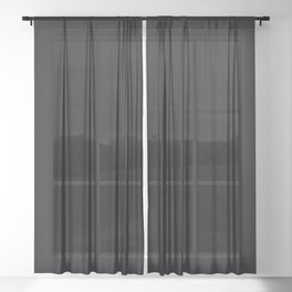 Dark Humor Sheer Curtain