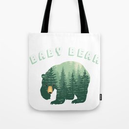 Baby Bear Forest Family Fun Tote Bag
