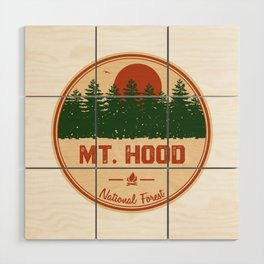 Mt. Hood National Forest Wood Wall Art