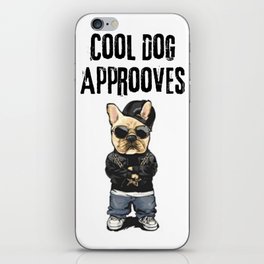 Cool Dog Approoves iPhone Skin