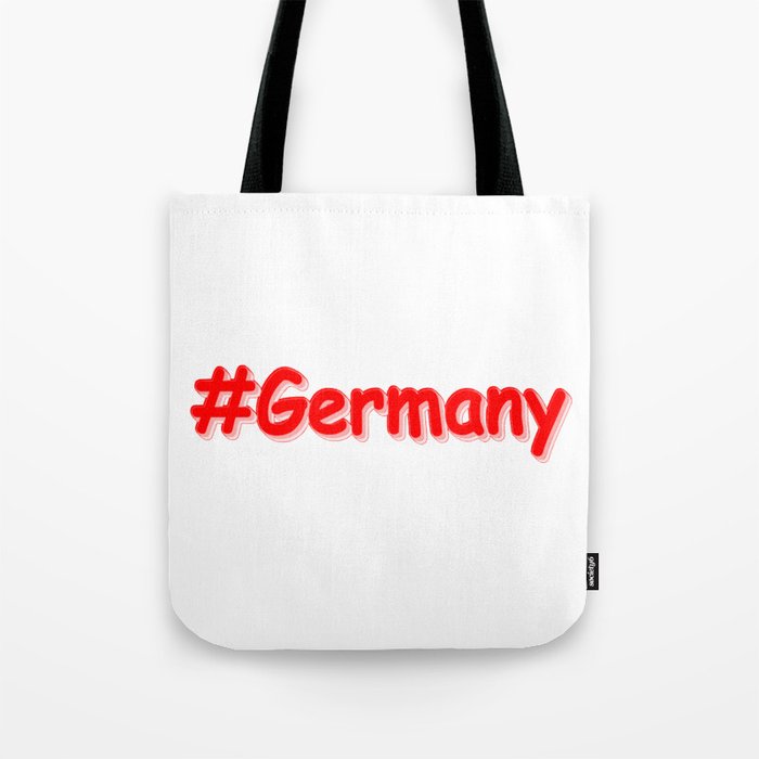 "#Germany" Cute Design. Buy Now Tote Bag