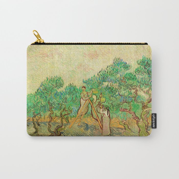 The Olive Orchard, 1889 by Vincent van Gogh Carry-All Pouch